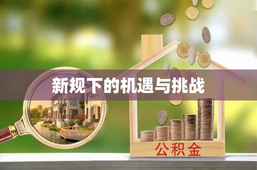 和顺新规下的机遇与挑战