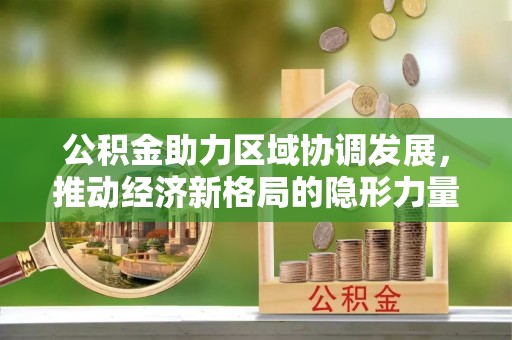 乐业公积金助力区域协调发展，推动经济新格局的隐形力量