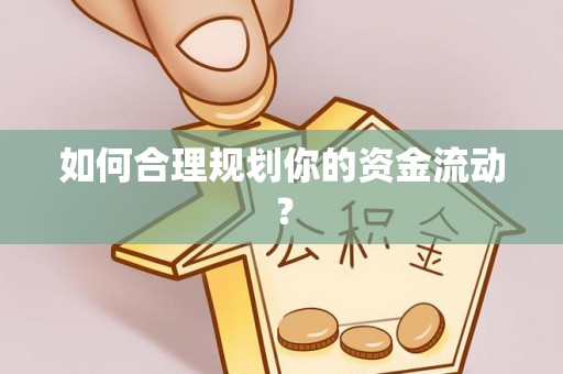 盘龙如何合理规划你的资金流动？