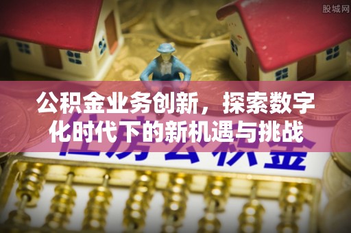 高效公积金业务创新，探索数字化时代下的新机遇与挑战