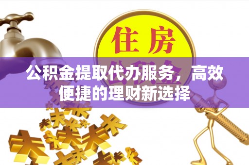 揭西公积金提取代办服务，高效便捷的理财新选择