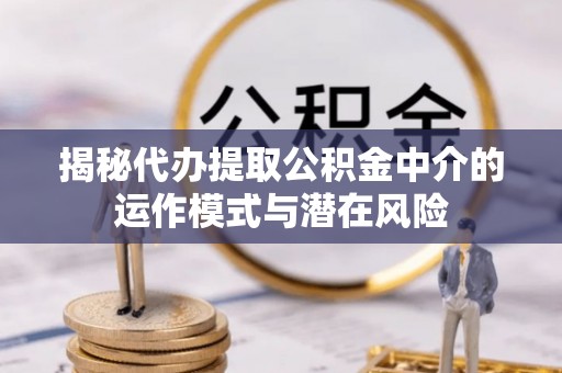 云阳揭秘代办提取公积金中介的运作模式与潜在风险