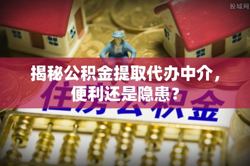 岚县揭秘公积金提取代办中介，便利还是隐患？