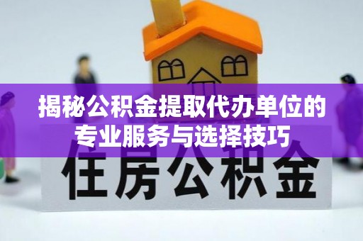 隆安揭秘公积金提取代办单位的专业服务与选择技巧