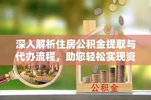 普湾新区深入解析住房公积金提取与代办流程，助您轻松实现资金利用最大化