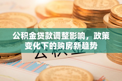 大厂公积金贷款调整影响，政策变化下的购房新趋势