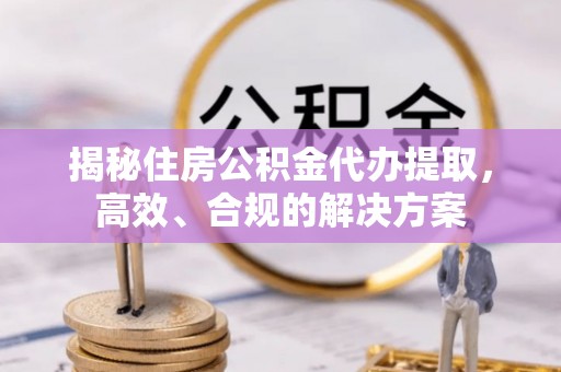 博湖揭秘住房公积金代办提取，高效、合规的解决方案