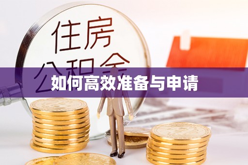 武义县如何高效准备与申请