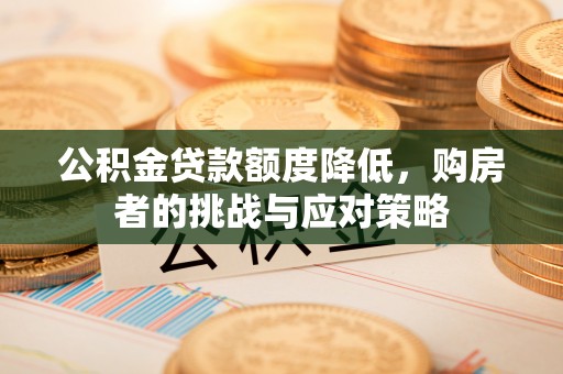 阜康公积金贷款额度降低，购房者的挑战与应对策略