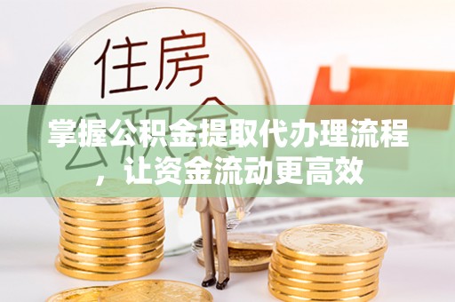 海南掌握公积金提取代办理流程，让资金流动更高效