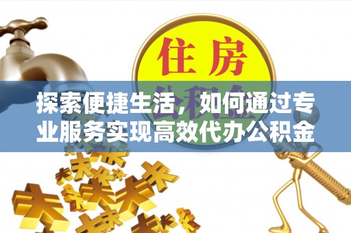 新林探索便捷生活，如何通过专业服务实现高效代办公积金提取