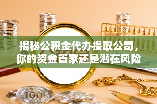 舒城揭秘公积金代办提取公司，你的资金管家还是潜在风险？