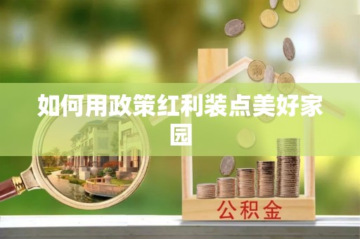 普湾新区如何用政策红利装点美好家园