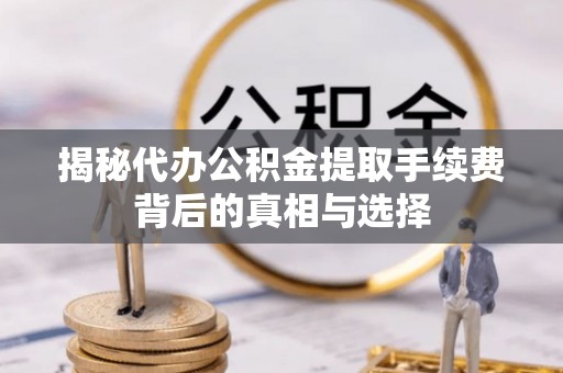 赫章揭秘代办公积金提取手续费背后的真相与选择