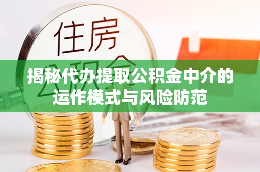 虞城揭秘代办提取公积金中介的运作模式与风险防范