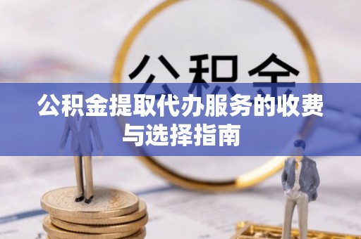 城固公积金提取代办服务的收费与选择指南