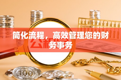 龙湖简化流程，高效管理您的财务事务