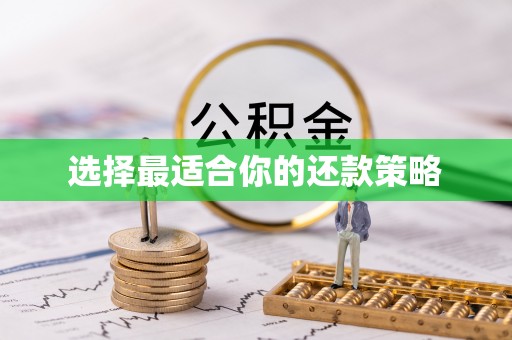 汕头选择最适合你的还款策略